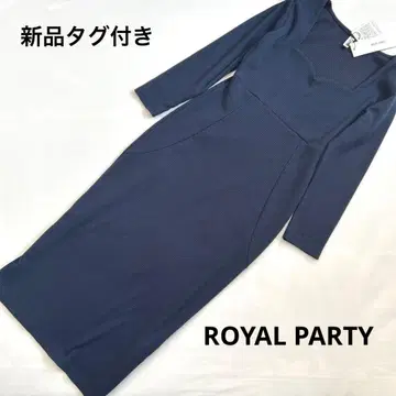 새상품 ROYAL PARTY 로얄 파티 타이트 원피스 네이비