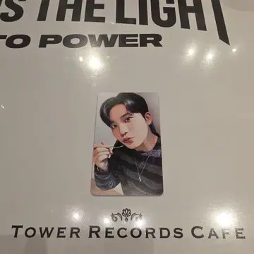 ATEEZ 종호 타워 레코드 카페