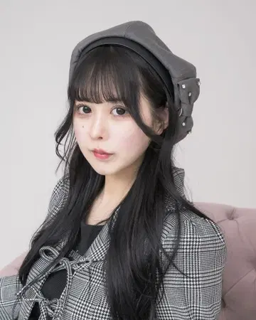 pium 비쥬 리본 베레모 피움 양산형