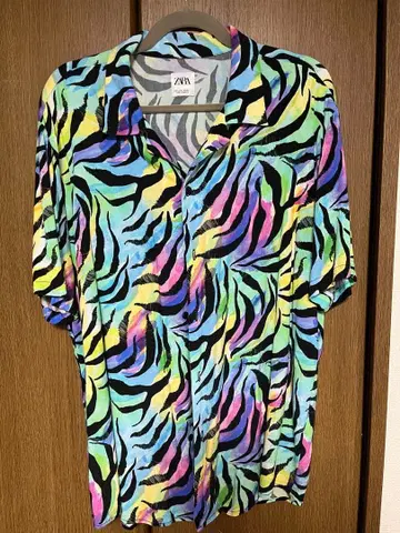 ZARA 반팔 셔츠 L 사이즈