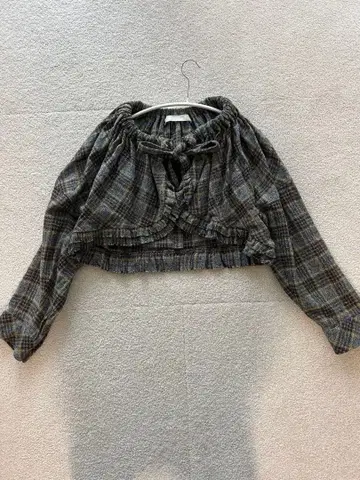 leimwande Tie Check Shirt / Gray