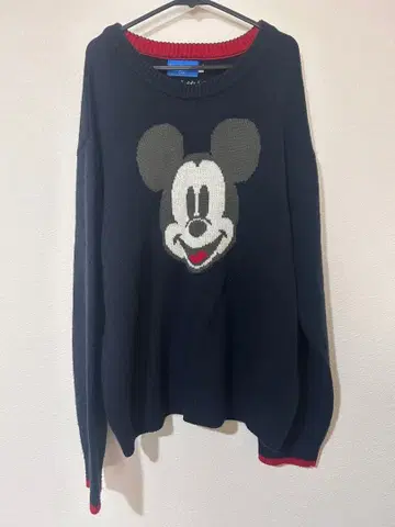 디즈니 리조트 공식 미키 스웨터 M