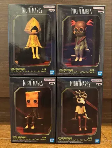 [ 새상품 미개봉 ] 리틀 나이트메어 피규어 4체 세트