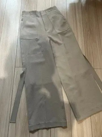 밀리터리 와이드 팬츠