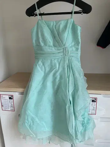 민트 그린 드레스 세트