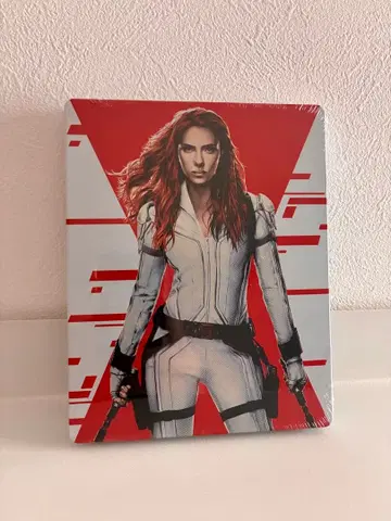 미개봉 새상품 블랙 위도우 4K UHD Blu-ray 스틸북