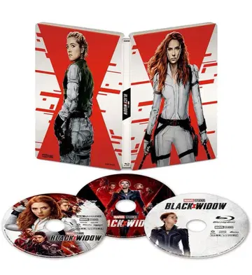 미개봉 새상품 블랙 위도우 4K UHD Blu-ray 스틸북