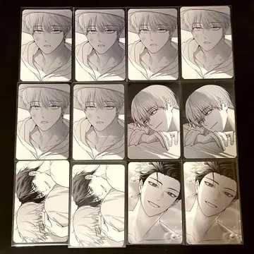 한국 BL 논제로섬 트레이딩 카드 세트