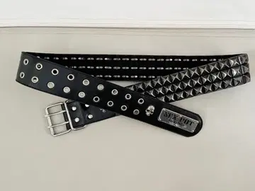 레어 SEX POT ReVeNGe 3연 스터드 벨트