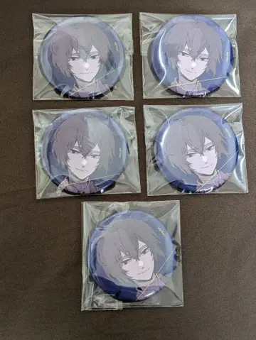 영 에이스 12월호 문호 스트레이독스 다자이 오사무 x 5개 캔뱃지