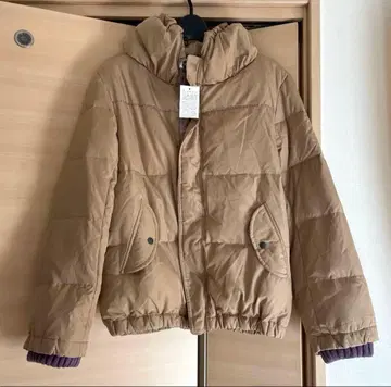 티티카카 미사용 새상품 다운 자켓 베이지
