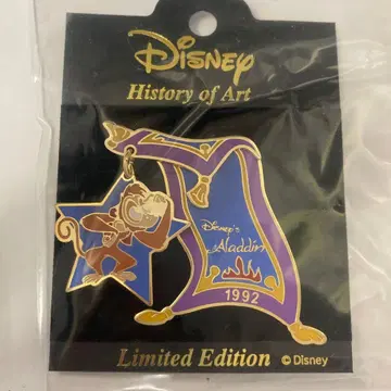 Disney's Aladdin 1992 한정판 핀 배지