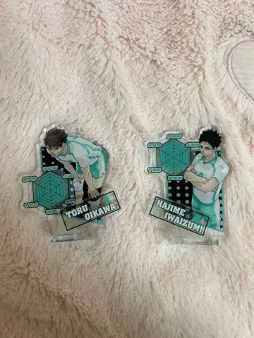 하이큐전 오이카와 토오루 이와이즈미 하지메 아크릴 스탠드