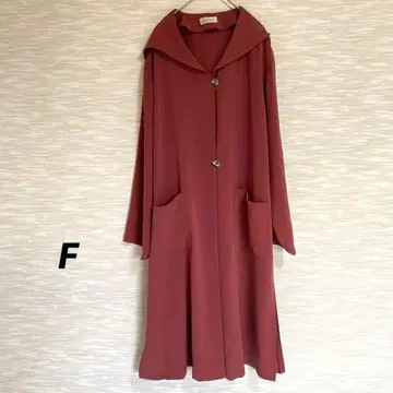후드 부착 롱 가디건 [ F ] 슬릿 얇은 소재 고급 엘레강트 0307