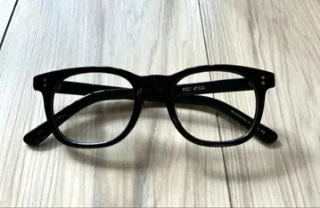 ayame/아야메 별주 안경 도수 없음 네이비 케이스 포함