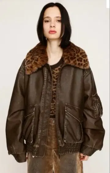 SLY WASHED PUFFER BZ 브라운