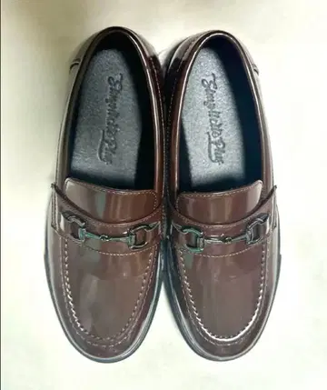 simplicite plus 브라운 에나멜 로퍼