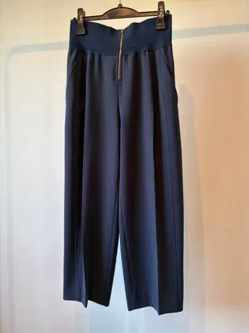 CARVEN 칼벤 와이드 팬츠 네이비 40