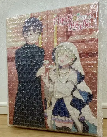 화이트 성녀와 블랙 목사 추첨 선물 당선 캔버스 아트