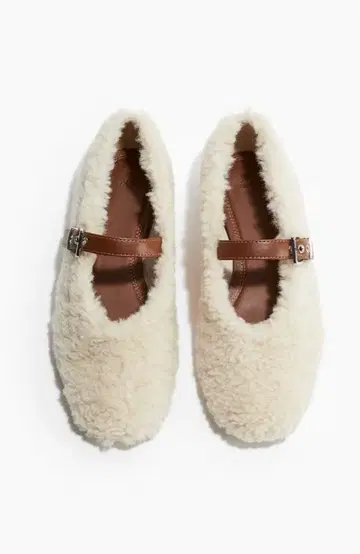 [ 미사용 새상품 ] H&M 멜리제인 발레 슈즈 36