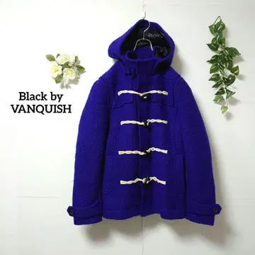 블랙바이밴퀴시 숏 기장 더플 코트 M