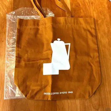 [ 미사용 새상품 ] 이노다 커피 x 교토예대 콜라보 에코백