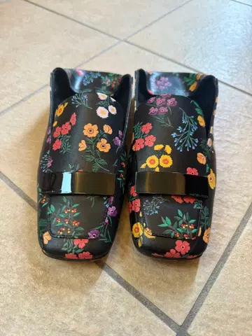 Sergio Rossi 플라워 프린트