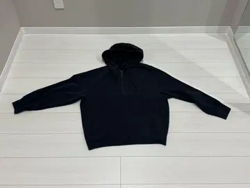 UNIQLO JIL SANDER 하프 지퍼 후드티 +J