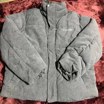 새상품급 GUESS 그레이 점퍼 블루종 L 사이즈