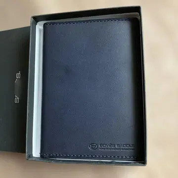 소메스 안장 여권 케이스 CS-01 네이비 케이스