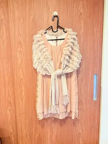 핑크 레이스 드레스 셋업 결혼식 파티