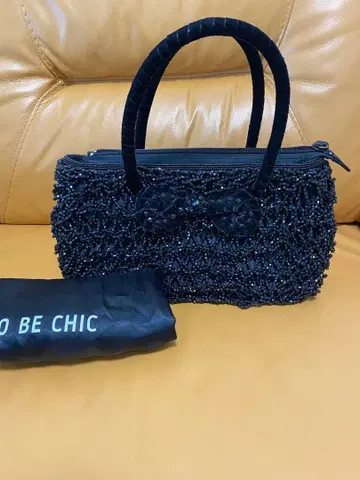 컨디션 최상 TO BE CHIC 비쥬 백 핸드백