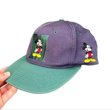 90s 미키 마우스 cap 빈티지 캡
