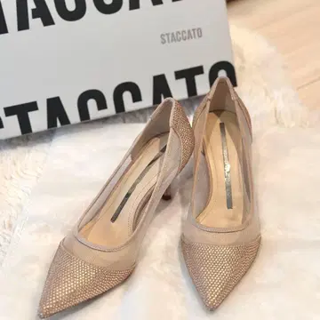 [ 새상품급 ] STACCATO 비쥬 힐 22cm