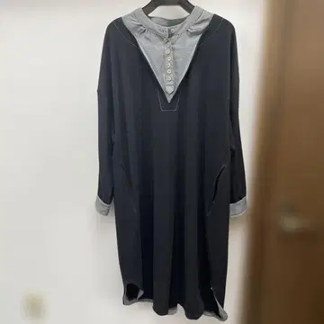 블랙 니트 원피스