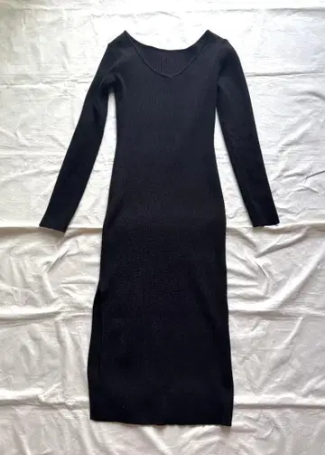 ROYAL PARTY 타이트 니트 롱 원피스