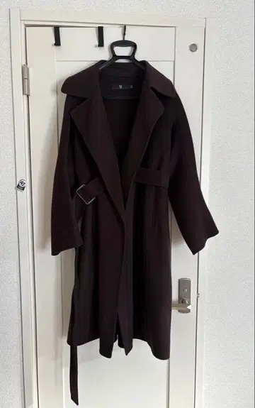 UNIQLO +J 질 샌더 콜라보 캐시미어 블렌드 랩 롱 코트