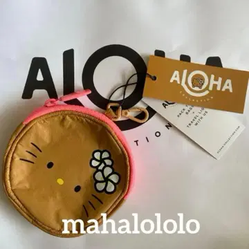ALOHA COLLECTION CUTIE 일광화상 키티 원형 파우치