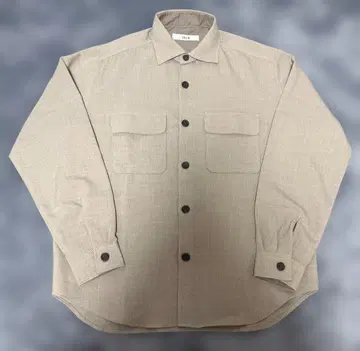 j.nrd 베이지 버튼 셔츠