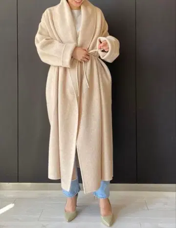 스터닝 루어 숄 리버 코트 0 사이즈