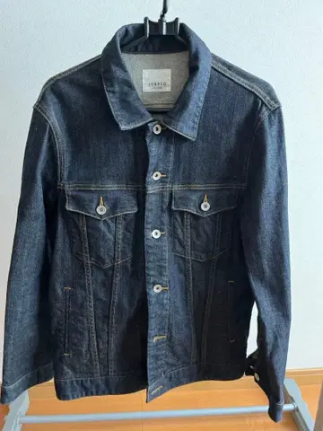 JUNRED 다크 데님 자켓