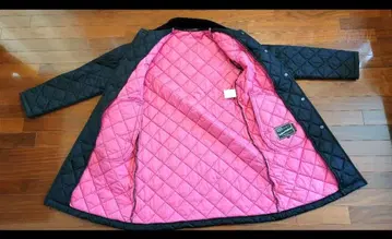 트래디셔널 웨더웨어 퀼팅 코트 블랙 34