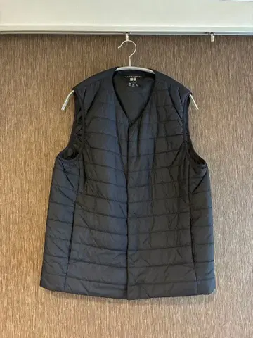 퍼프 테크 컴팩트 베스트 남성용 네이비 M 사이즈