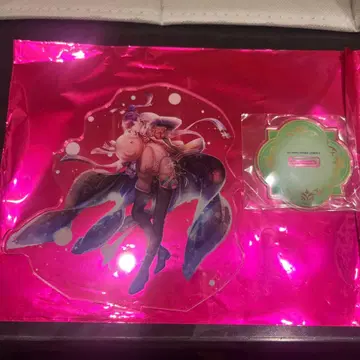 꿈100 AGF 주가이토 코교 복권 B 벚꽃꽃 C상 아크릴 스탠드