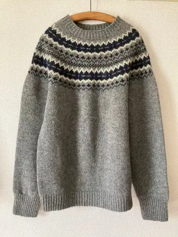 MARGARET HOWELL FAIRISLE KNIT PULLOVER