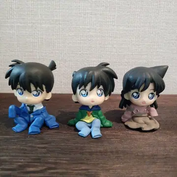 명탐정 코난 미니 피규어 3개 세트 (신이치, 란)