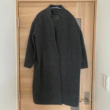 미즈이로 인드 스탠드 카라 코트