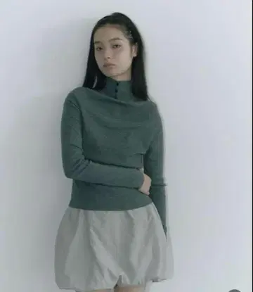 미사용 새상품 hiand 3way 레이어드 오프숄더 니트