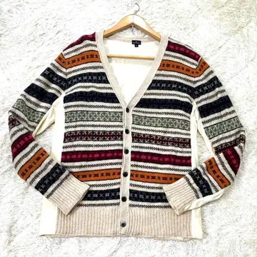 레어! 폴스미스! 멀티 스트라이프! 가디건