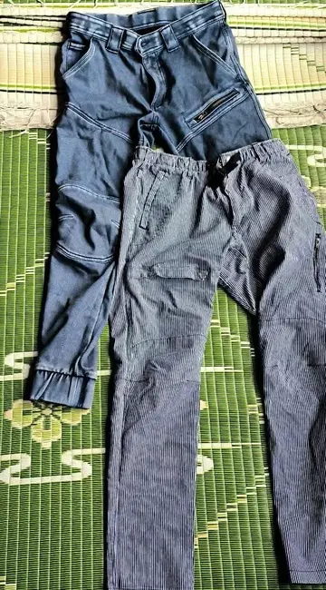 워크맨 청바지 L과 LL